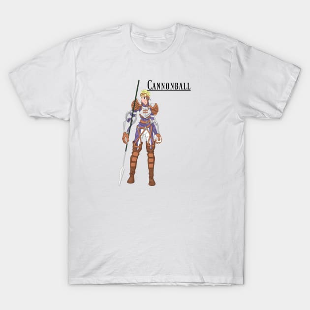 Cannonball Tactics T-Shirt by GingerCatGirlPrime 